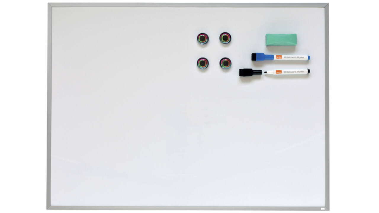 Whiteboard Nobo 58.5x43cm aluminium magnetisch