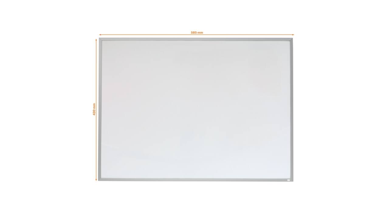 Whiteboard Nobo 58.5x43cm aluminium magnetisch