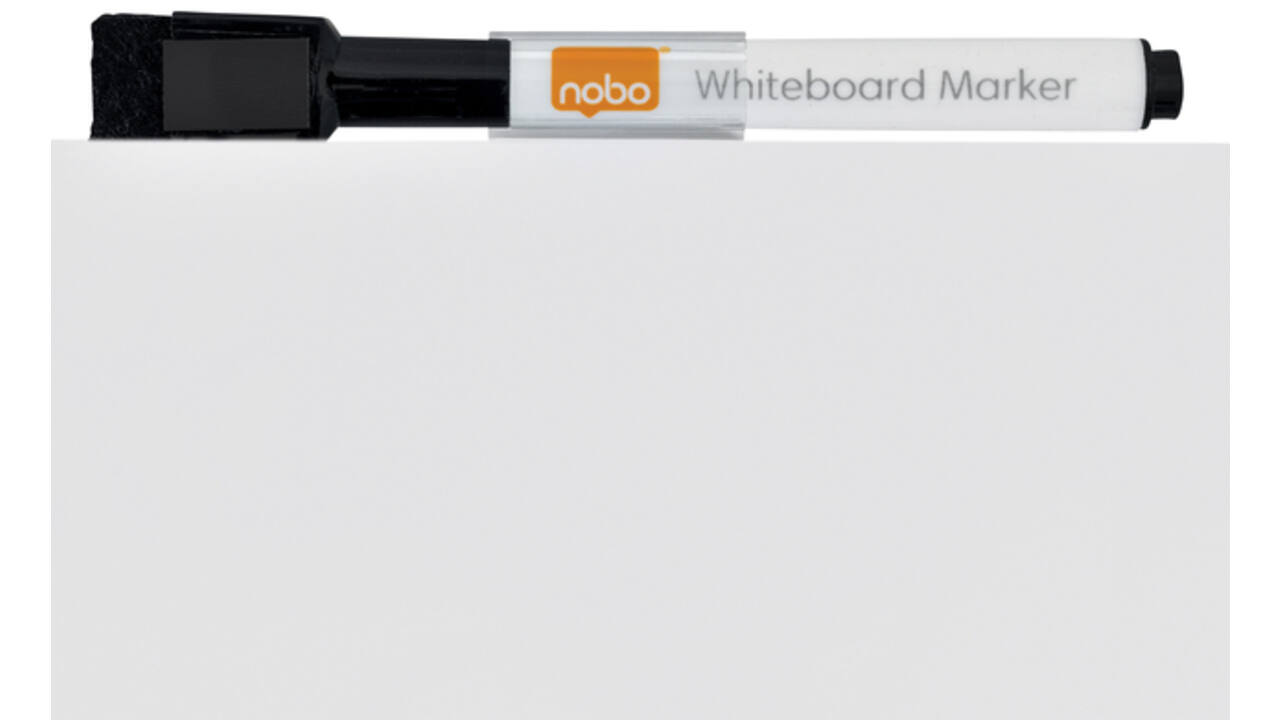 Whiteboard Nobo tegel 36x36cm wit magnetisch