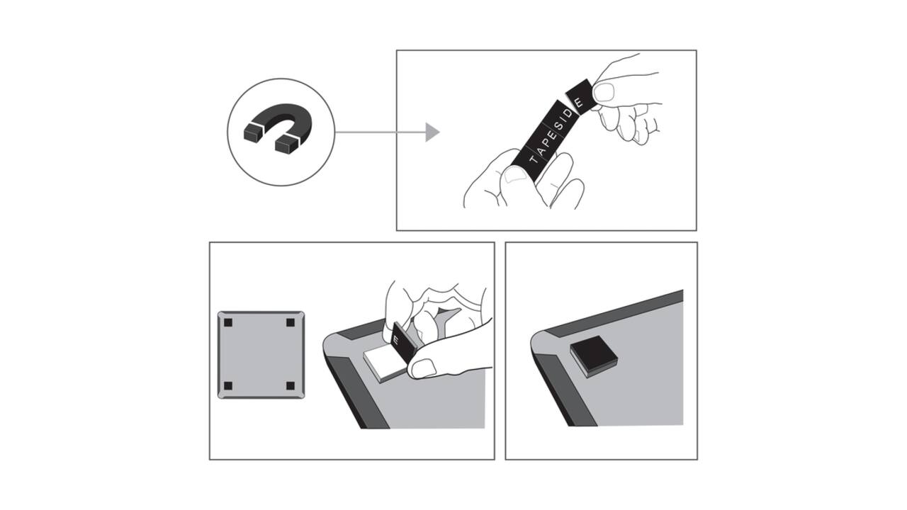 Whiteboard Nobo 21.6x28cm magnetisch assorti
