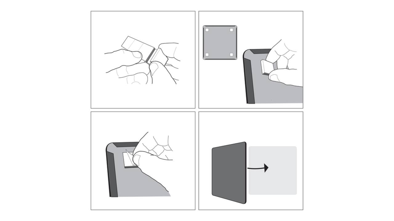 Whiteboard Nobo 21.6x28cm magnetisch assorti
