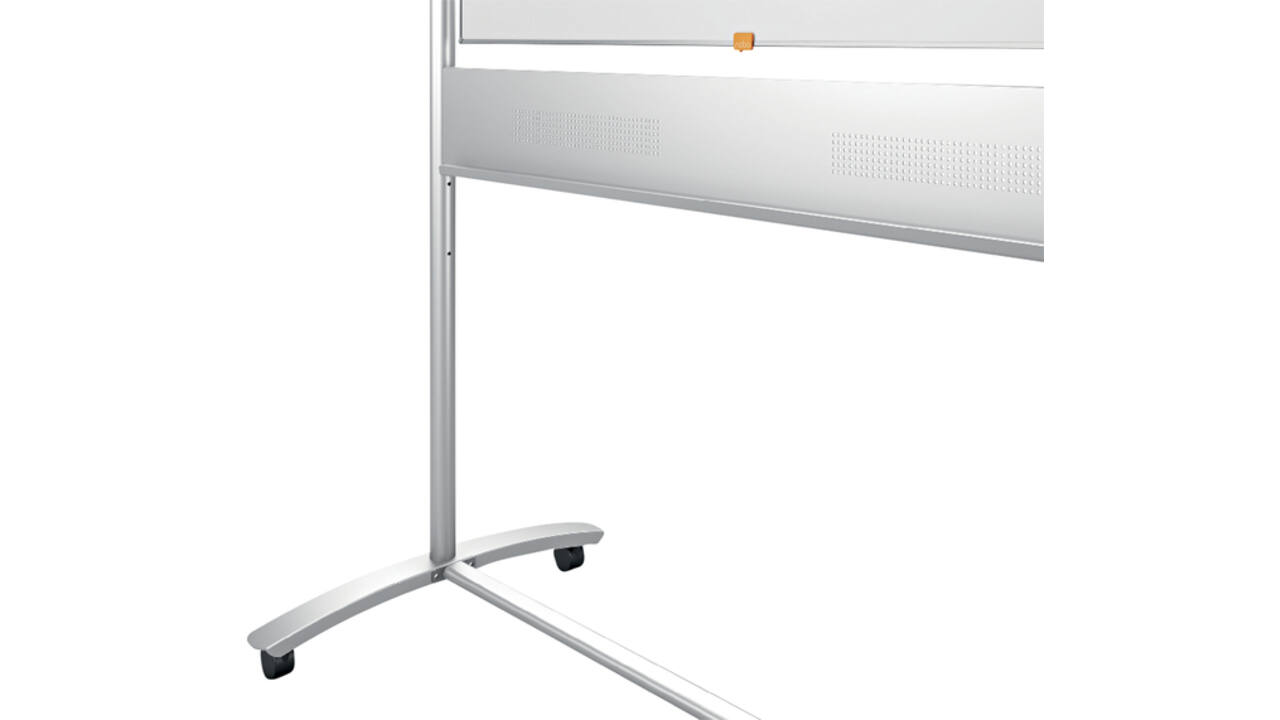 Whiteboard Nobo kantelbord mobiel 90x120cm staal