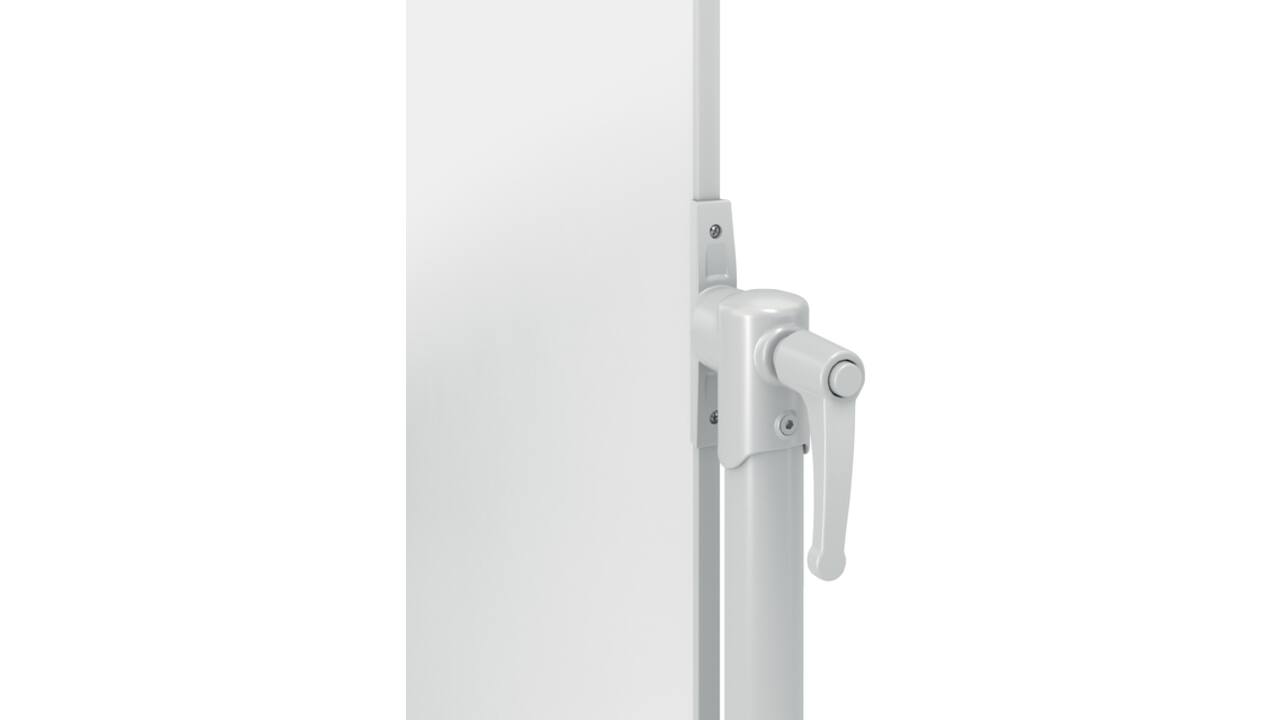 Whiteboard Nobo kantelbord mobiel 90x120cm staal
