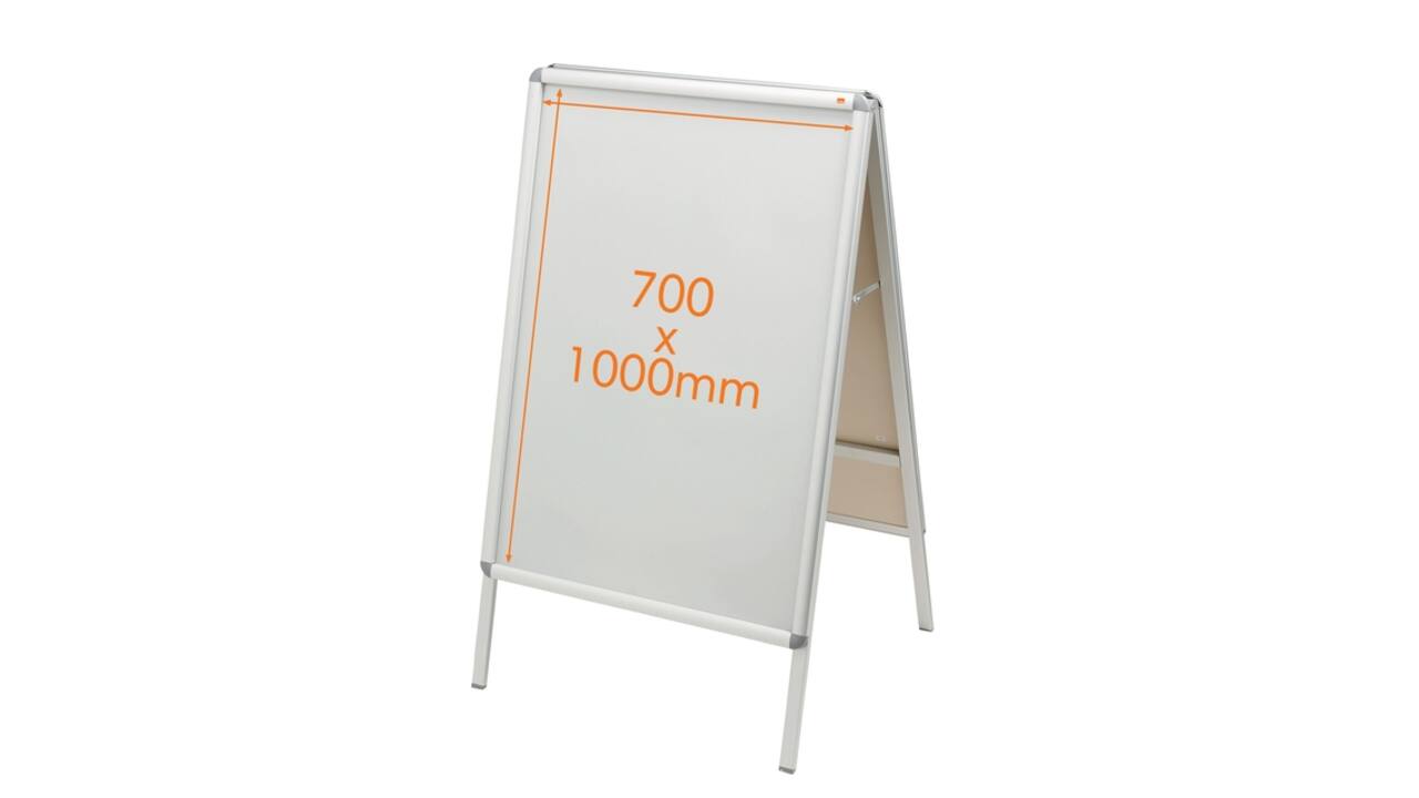 Stoepbord Nobo Essence 70x100cm met kliklijst