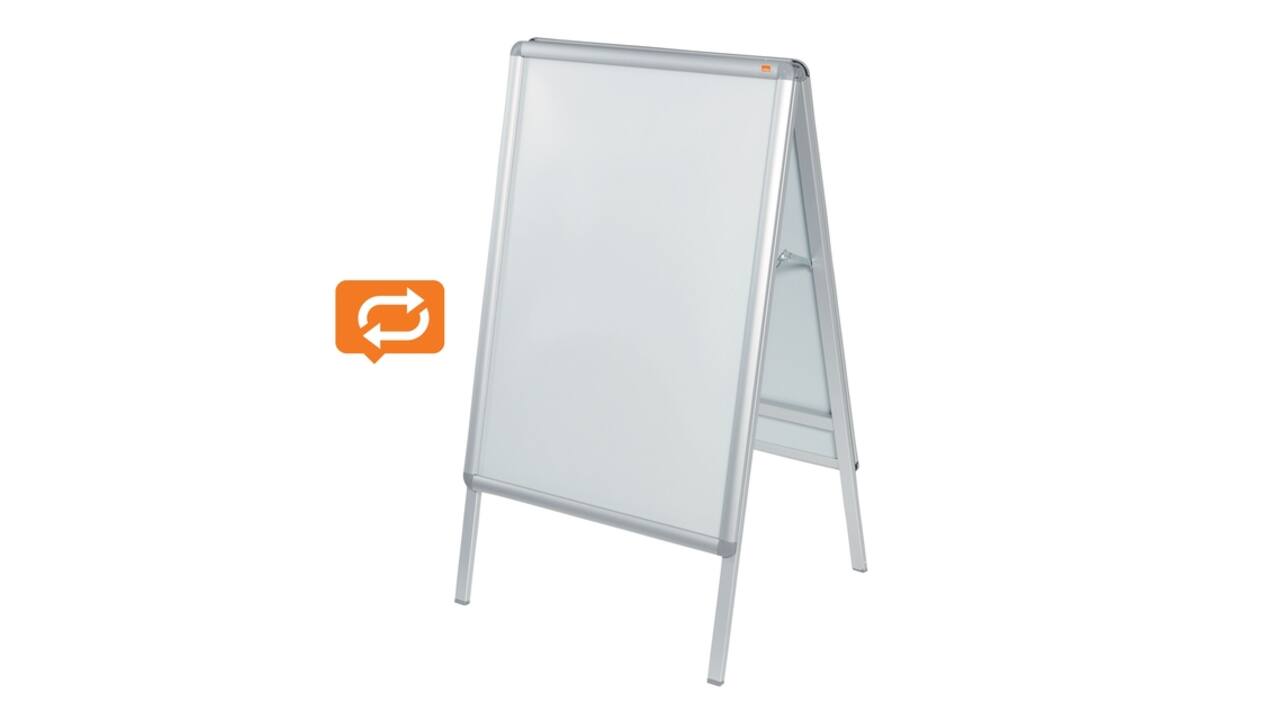 Stoepbord Nobo Essence A1 met kliklijst