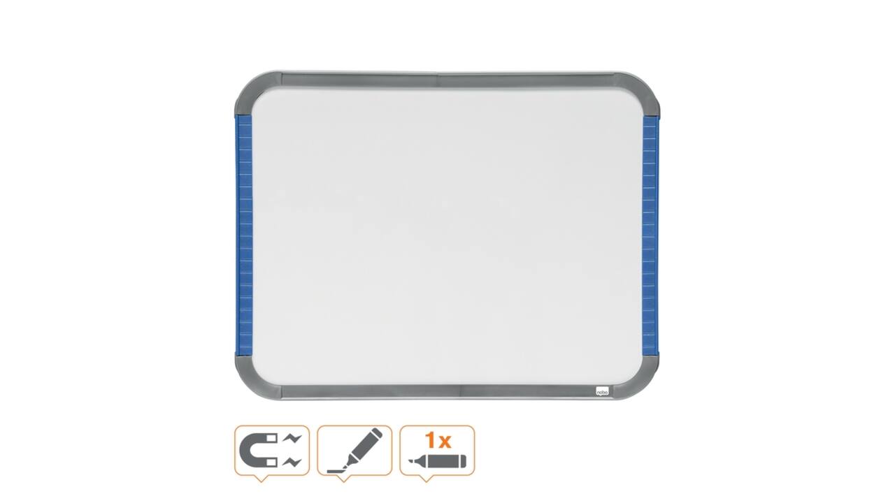 Whiteboard Nobo Slim Line 22x28cm wit