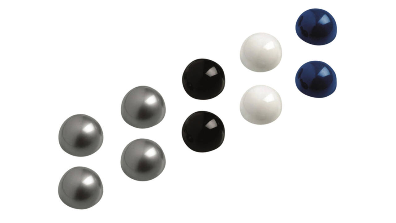 Kogelmagneet MAUL 30mm trekkracht 600gr assorti 10 stuks