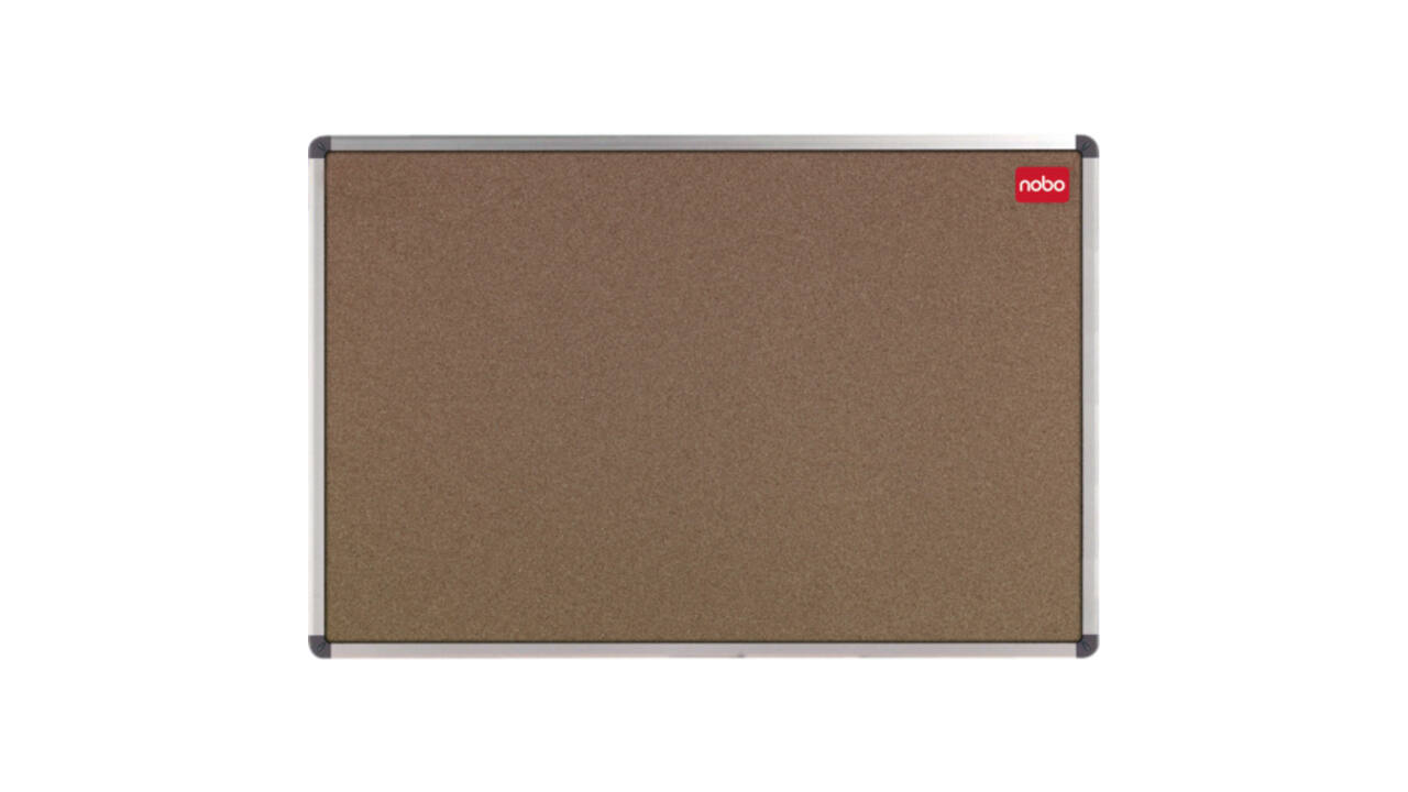 Prikbord Nobo Elipse 60x90cm kurk