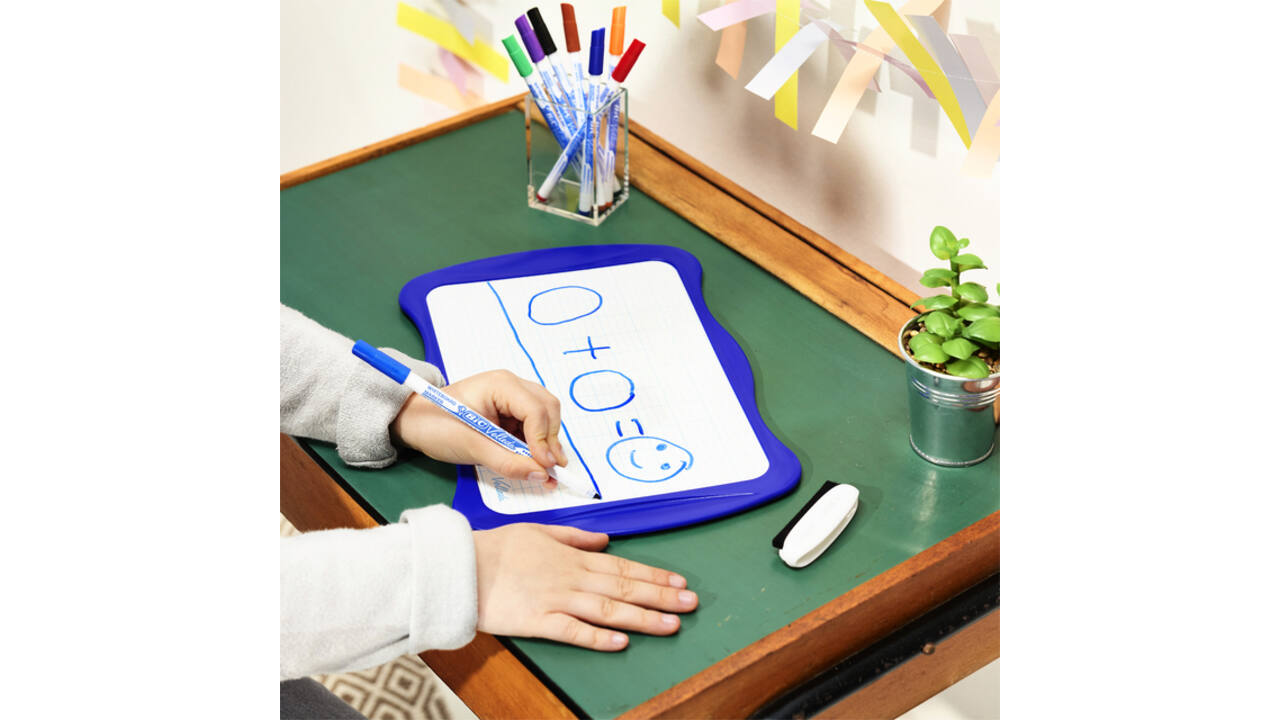 Whiteboardmarker Bic Velleda 1721 rond fijn zwart