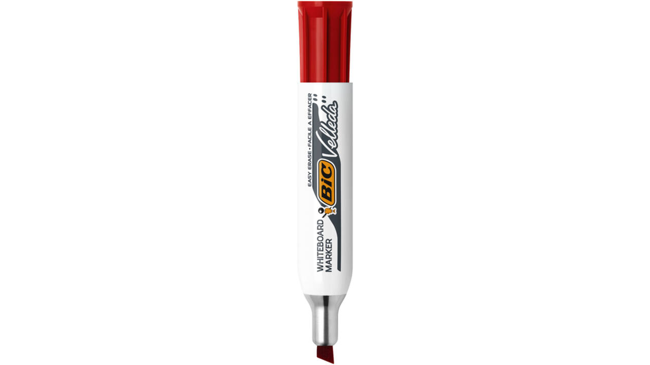 Whiteboardmarker Bic Velleda 1781 schuin large rood
