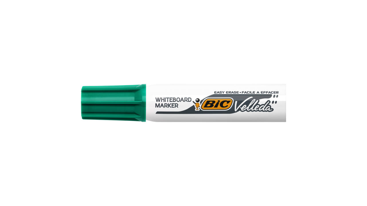 Whiteboardmarker Bic Velleda 1781 schuin large groen