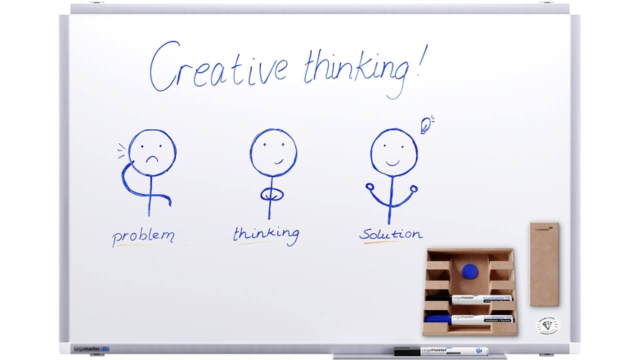 Whiteboard Legamaster Premium+ 60x90cm magnetisch emaille