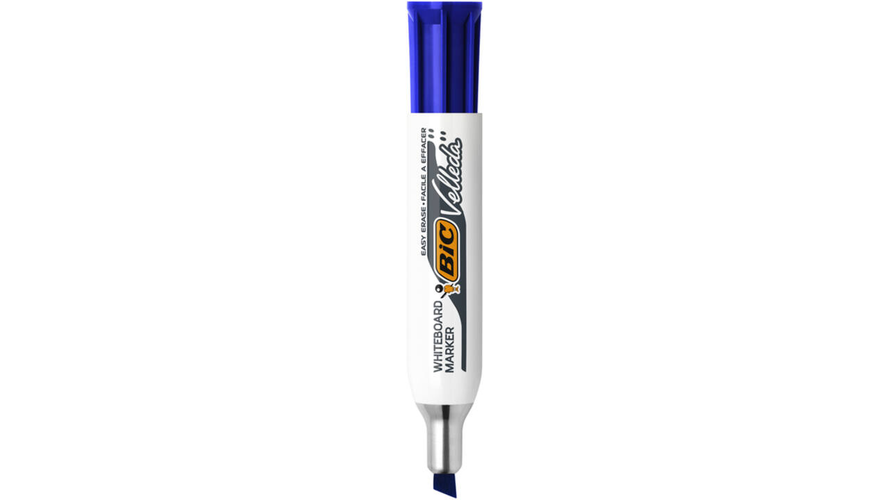 Viltstift Bic Velleda 1781 whiteboard schuin large assorti 4 stuks