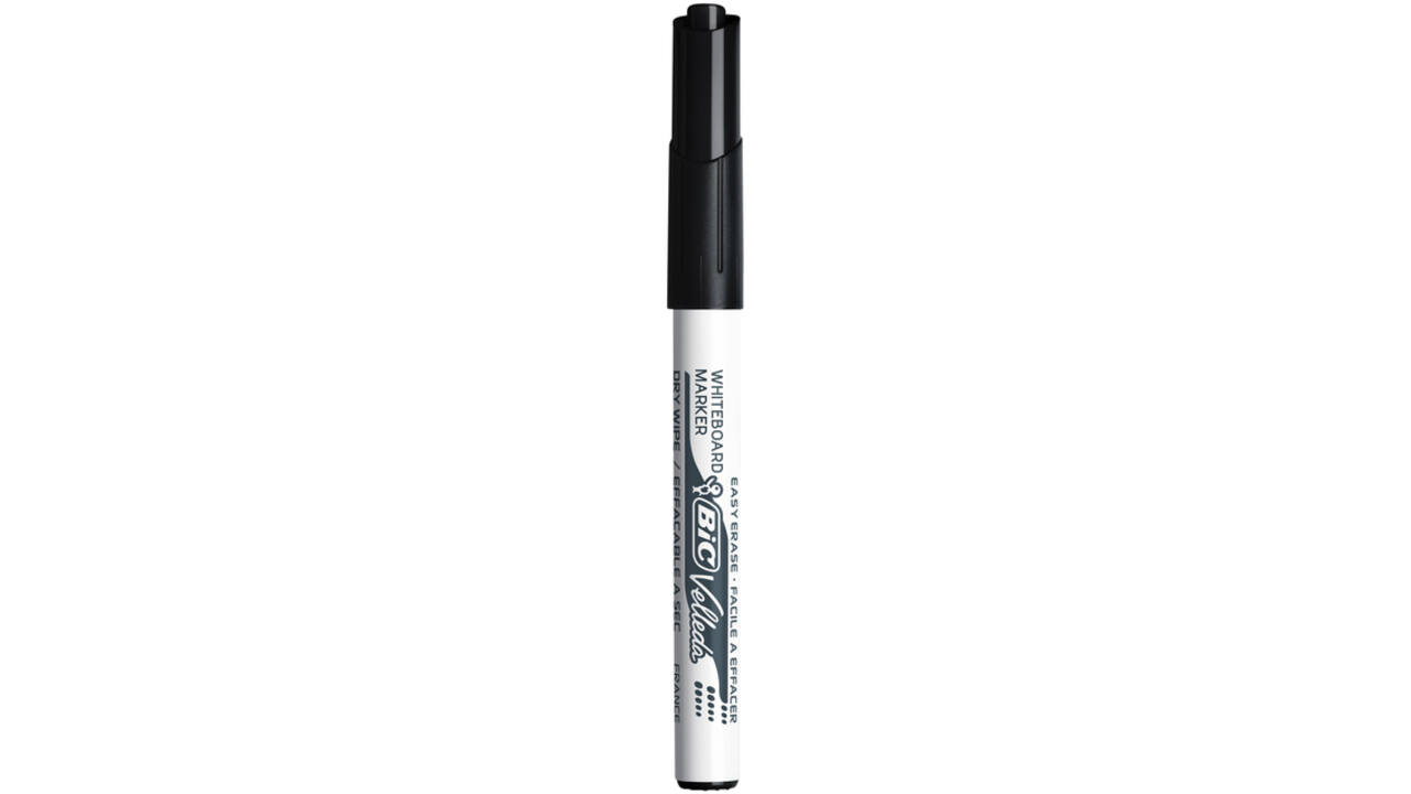 Whiteboardmarker Bic Velleda 1741 rond medium zwart
