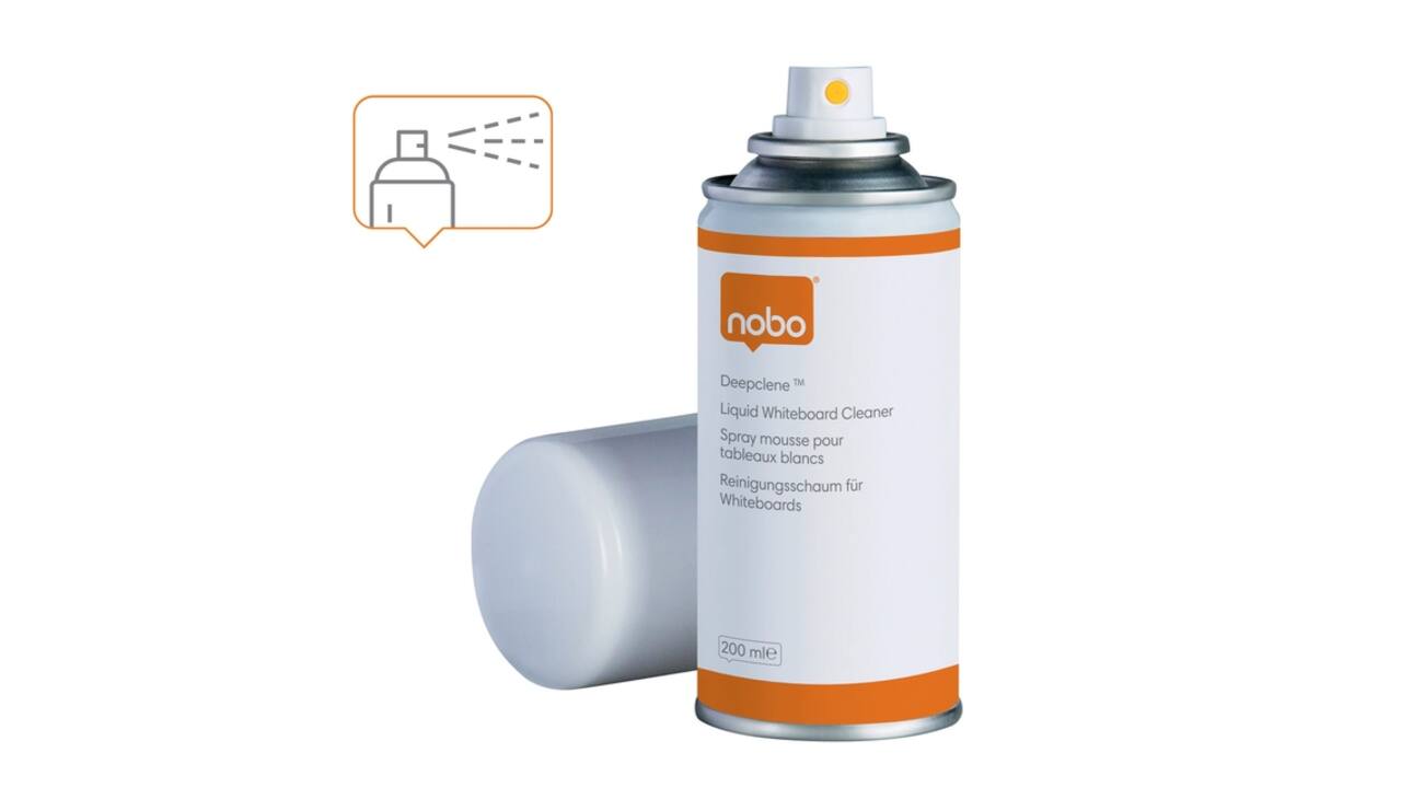 Whiteboardreinigingsspray Nobo deepclene 200ml