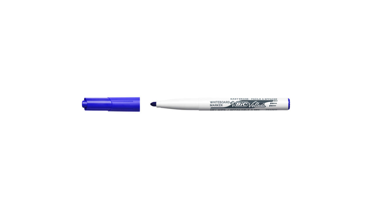 Whiteboardmarker Bic Velleda 1744 rond medium assorti 4 stuks