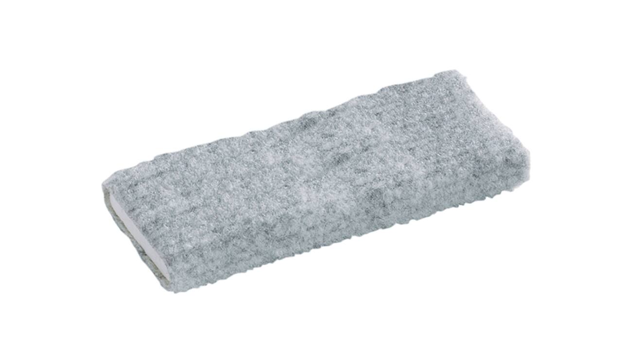Navulling Nobo tbv magnetische whiteboardwisser zwart 10 stuks