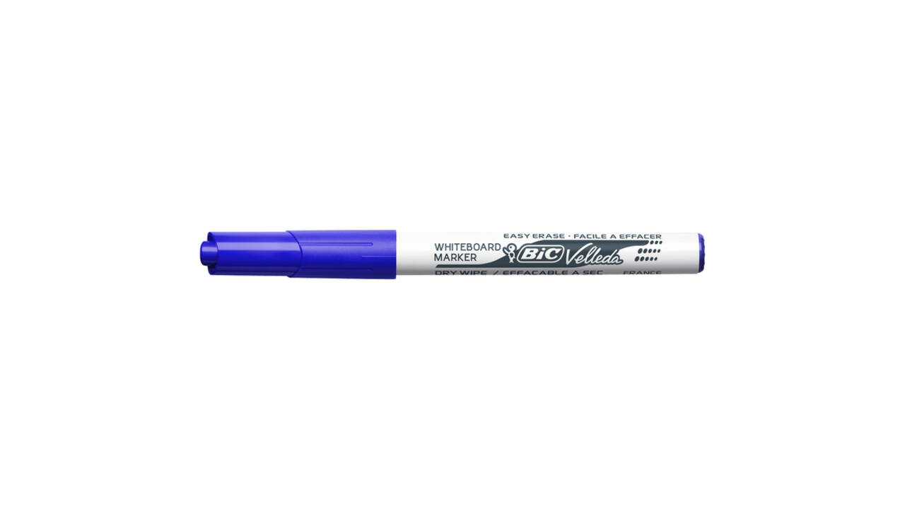 Whiteboardmarker Bic Velleda 1748 rond medium assorti blister à 8st