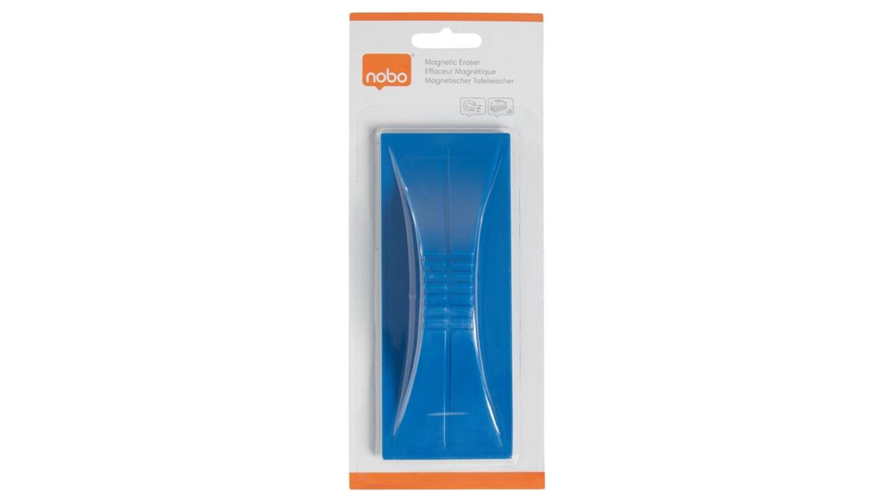 Whiteboardwisser Nobo magnetisch blauw
