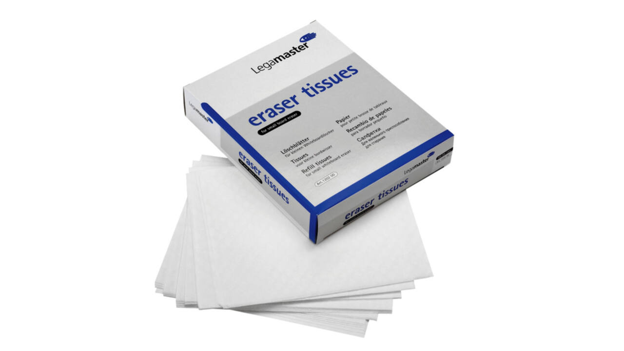 Navuldoekje Legamaster 120200 voor whiteboardwisser 120100 100 stuks
