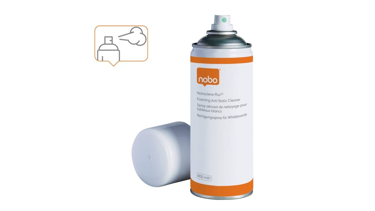 Whiteboardreinigingsspray Nobo noboclene 400ml