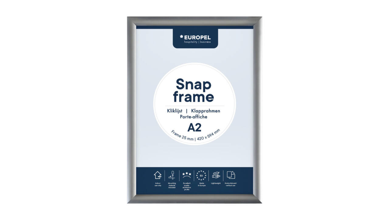 Kliklijst Europel A2 25mm