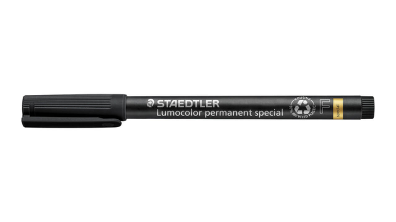 Viltstift Staedtler Lumocolor 319 special permanent F zwart
