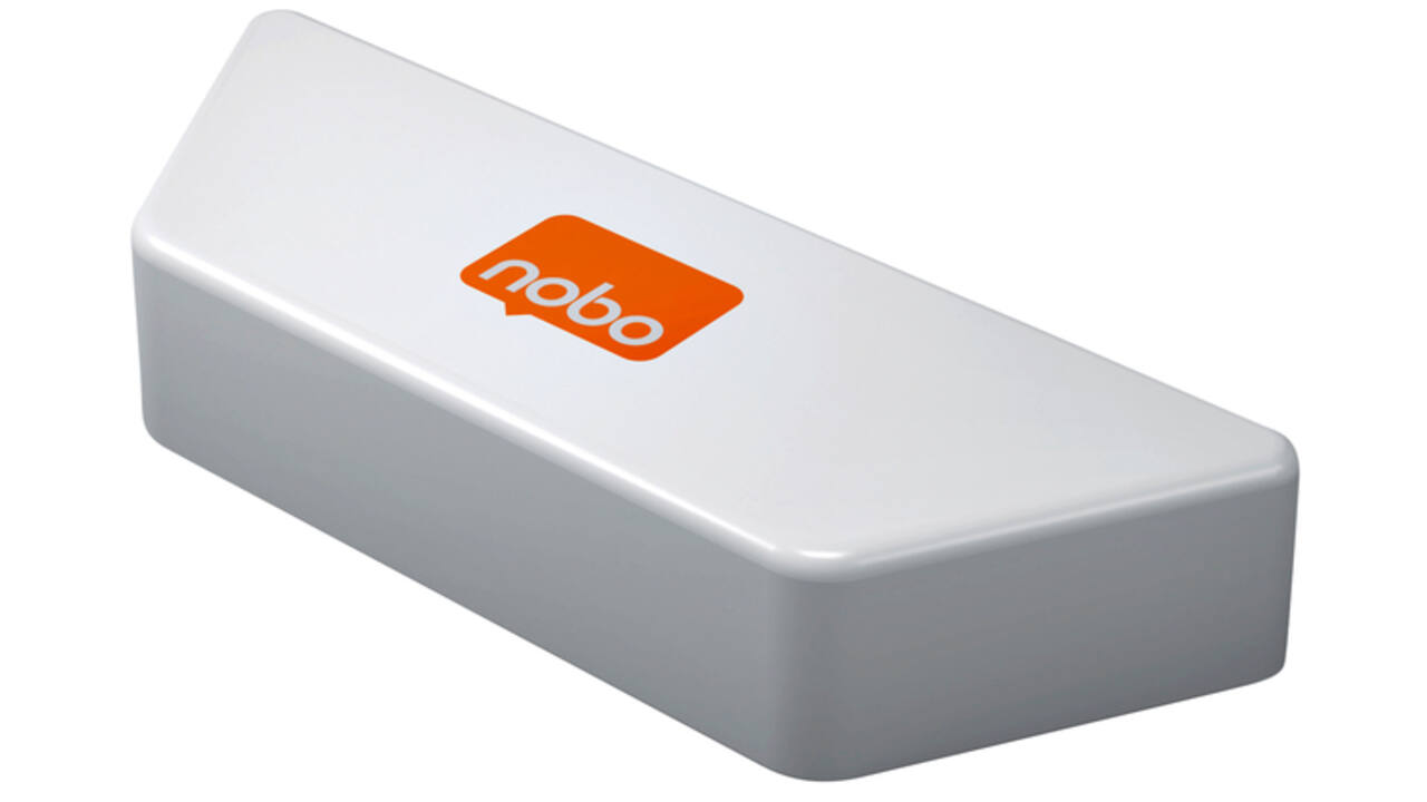 Whiteboardwisser Nobo magnetisch met verwisselbare strip