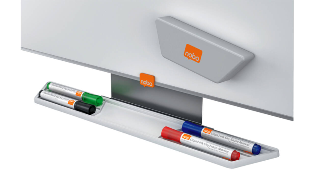 Whiteboardwisser Nobo magnetisch met verwisselbare strip
