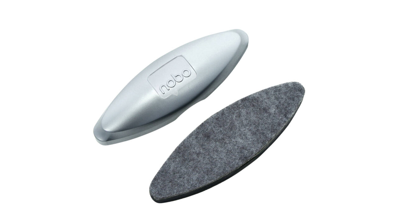 Glasbordwisser Nobo zilver