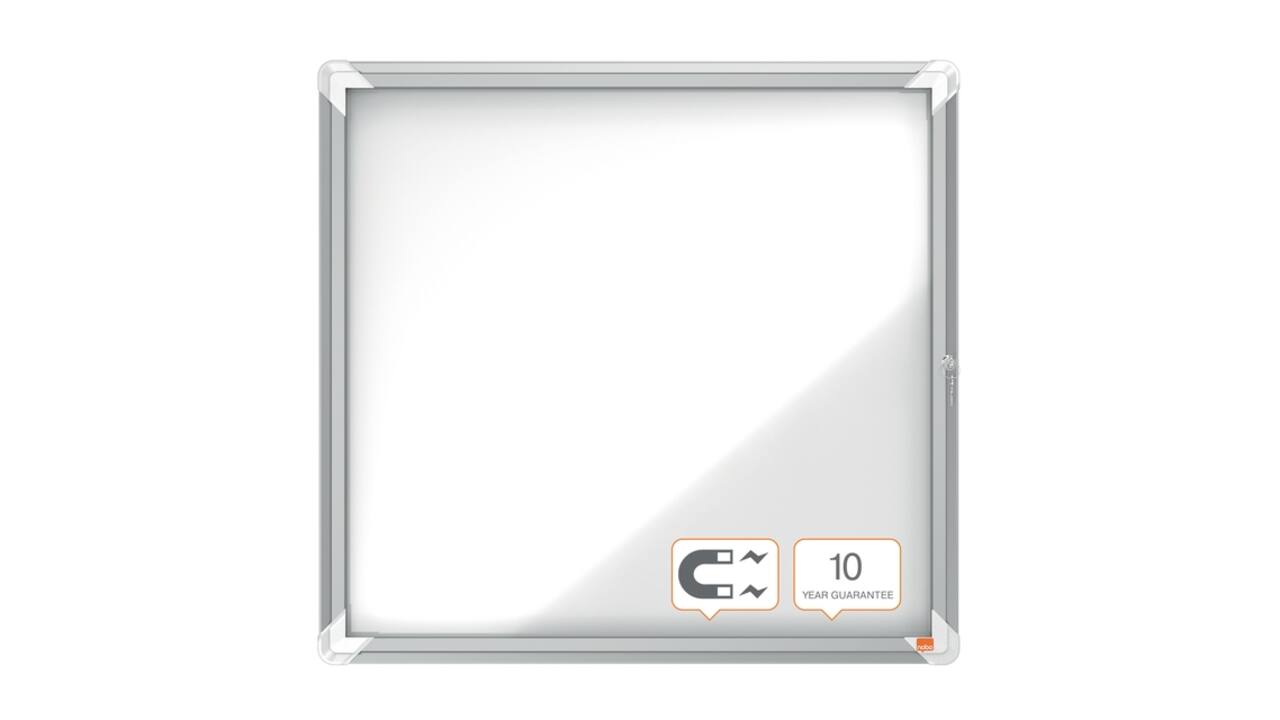 Binnenvitrine Nobo Premium Plus 6xA4 draaideur magnetisch