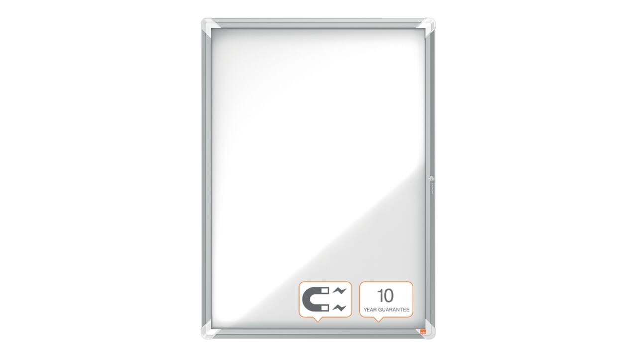 Binnenvitrine Nobo Premium Plus 9xA4 draaideur magnetisch