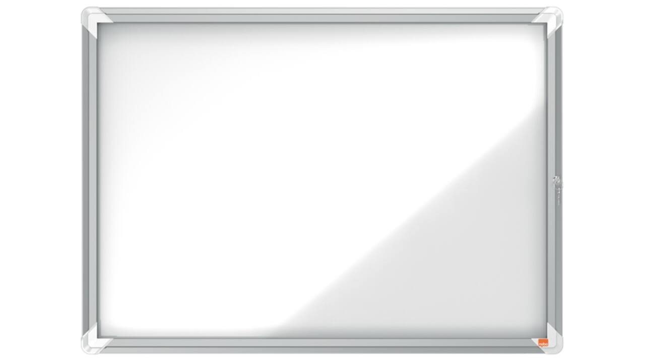 Buitenvitrine Nobo Premium Plus 8xA4 draaideur magnetisch