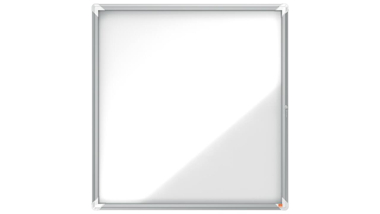 Buitenvitrine Nobo Premium Plus 12xA4 draaideur magnetisch
