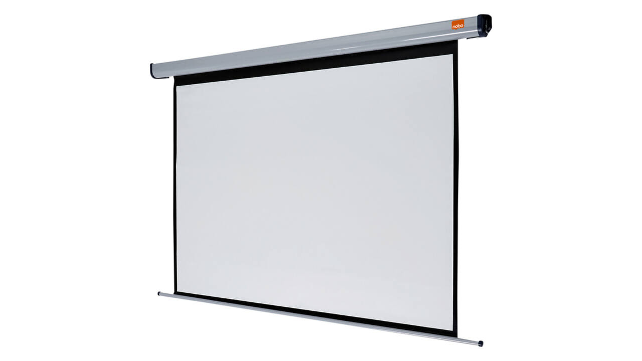 Projectiescherm Nobo wand 200cm elektrisch