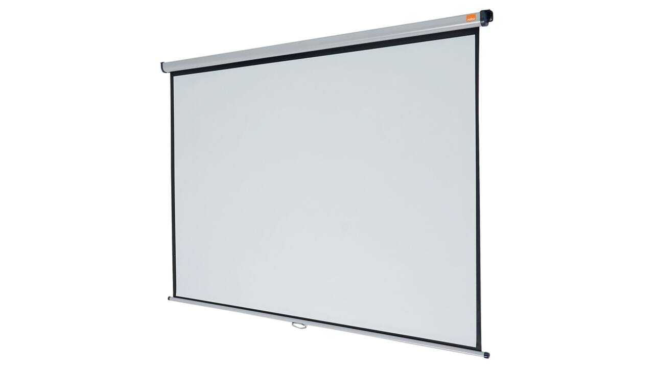 Projectiescherm Nobo wandmodel 175x109cm