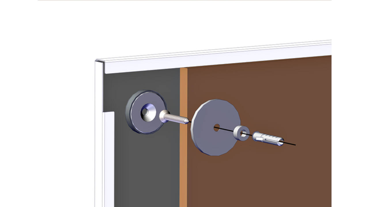 Whiteboard Legamaster Board-Up 75x50cm