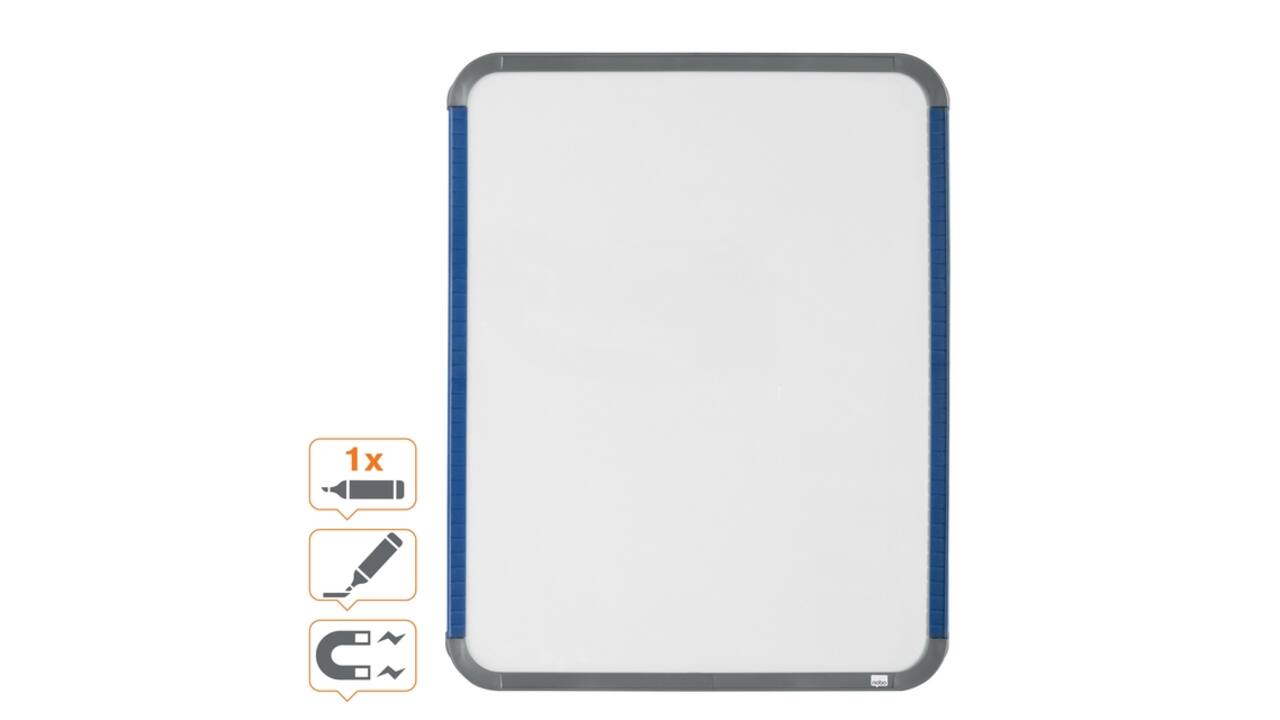 Whiteboard Nobo Slim Line 28x36cm wit