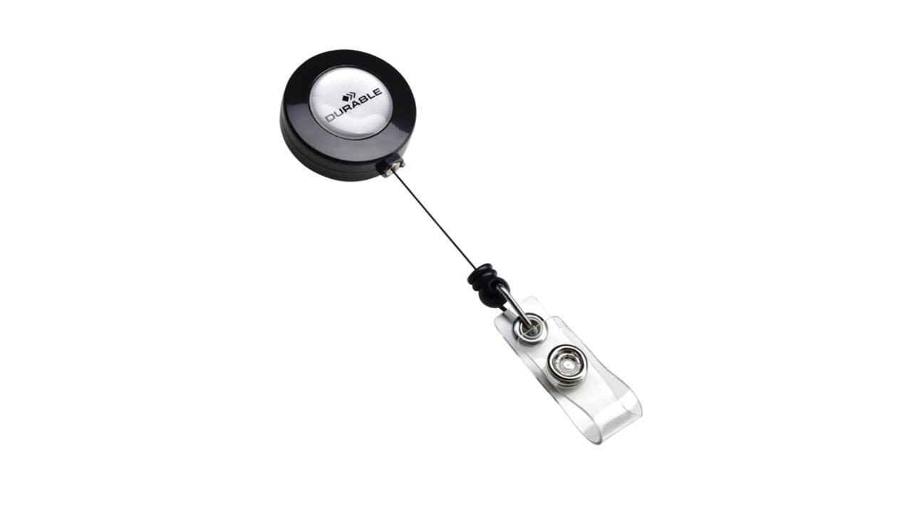 Afrolmechanisme Durable 8152 met drukknop 800mm antraciet