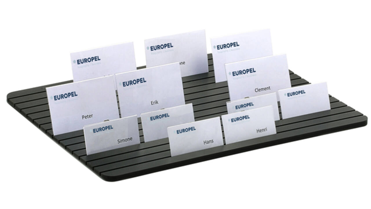 Badge uitdeelplateau Europel met 15 sleuven