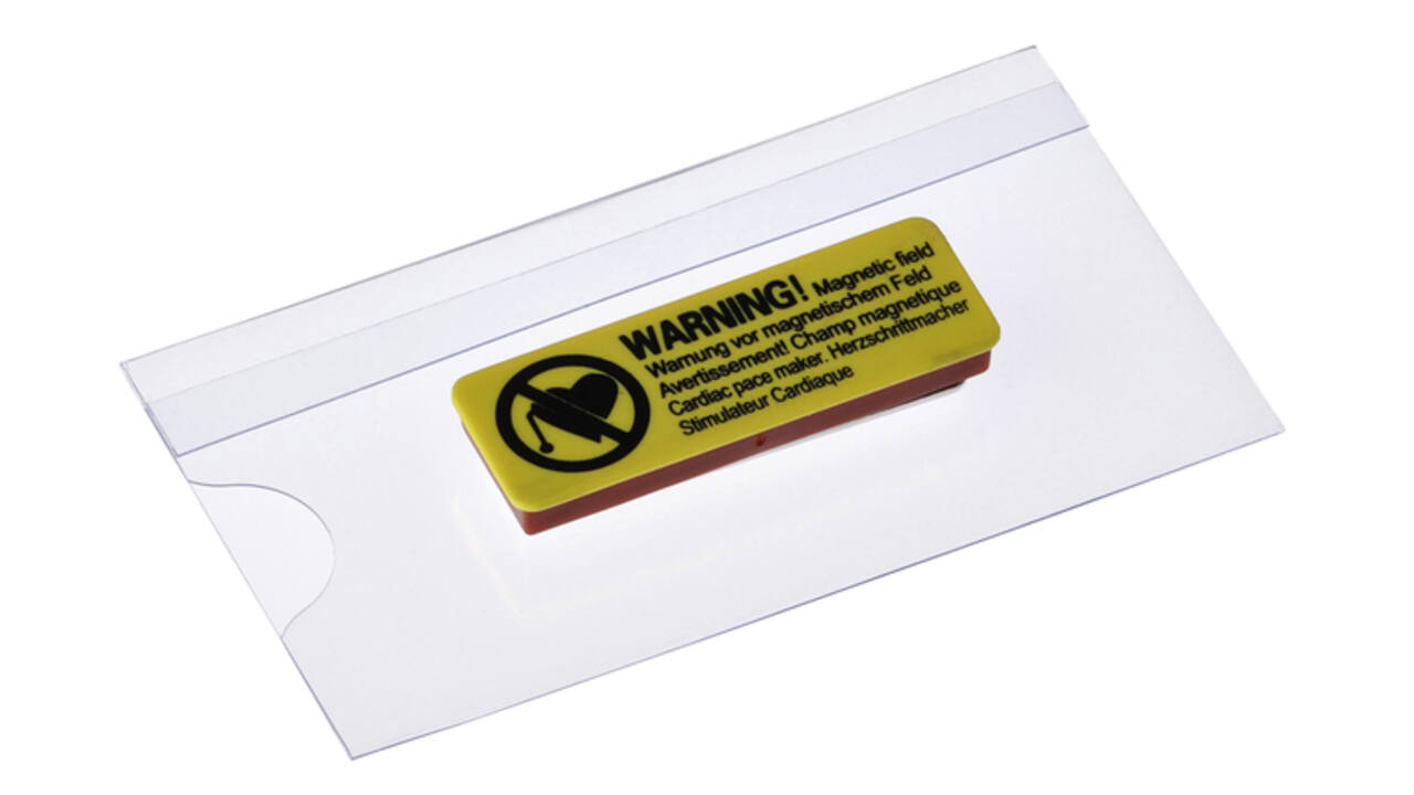 Badge Europel magnetisch 75x40mm