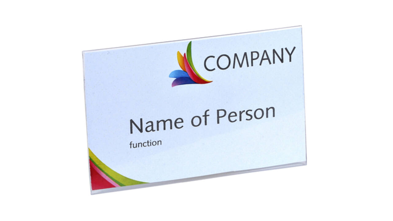 Badge Europel magnetisch 90x55mm