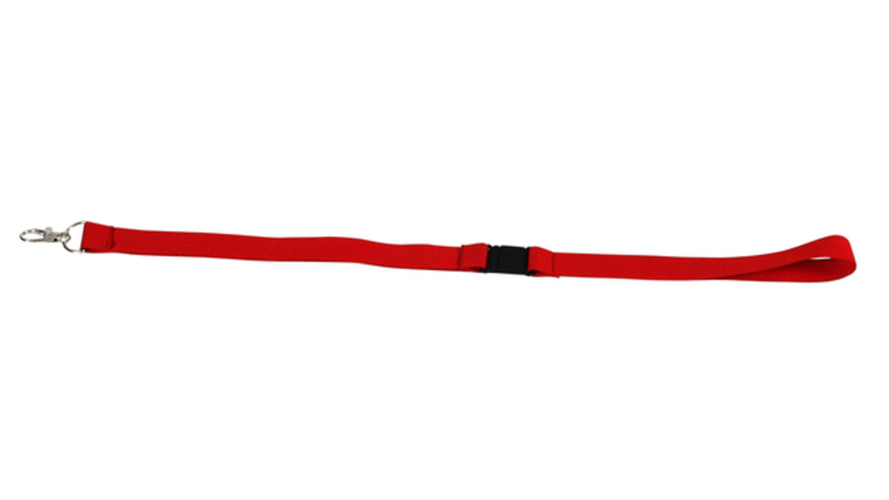Badgekoord Europel rood