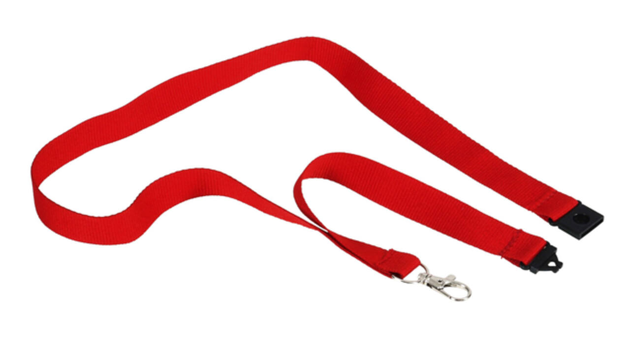Badgekoord Europel rood