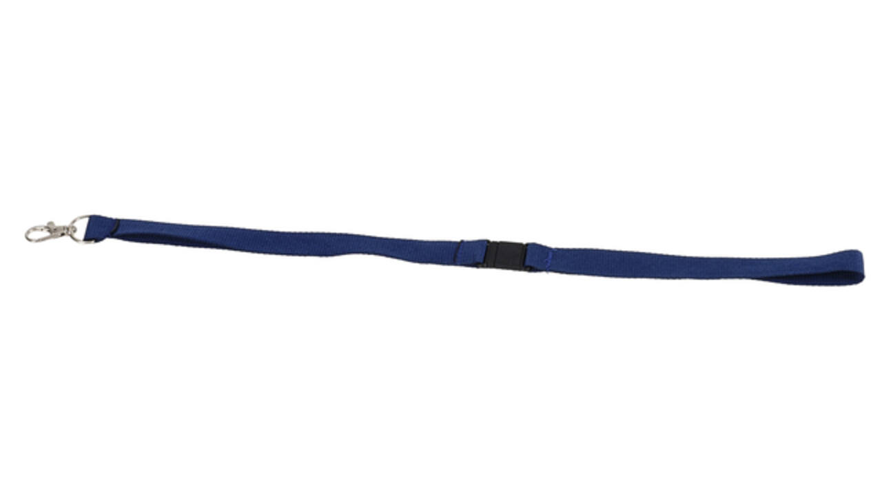 Badgekoord Europel donkerblauw