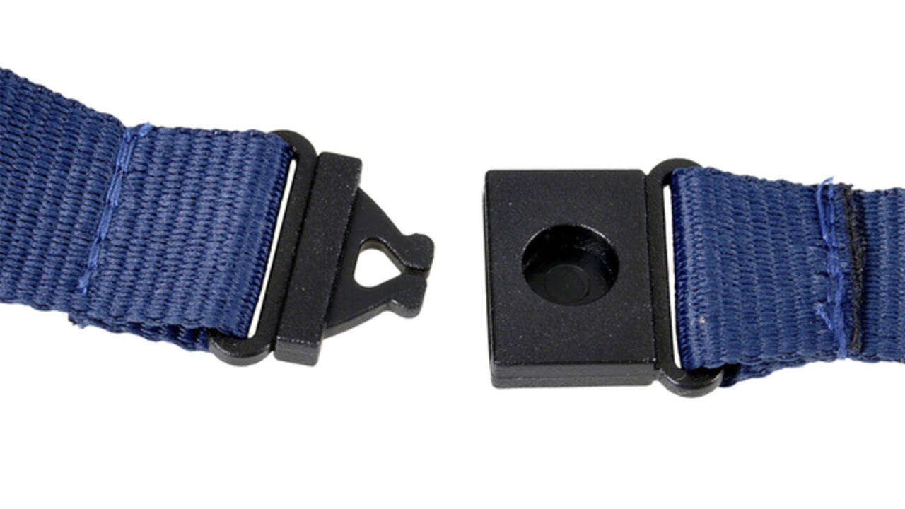 Badgekoord Europel donkerblauw