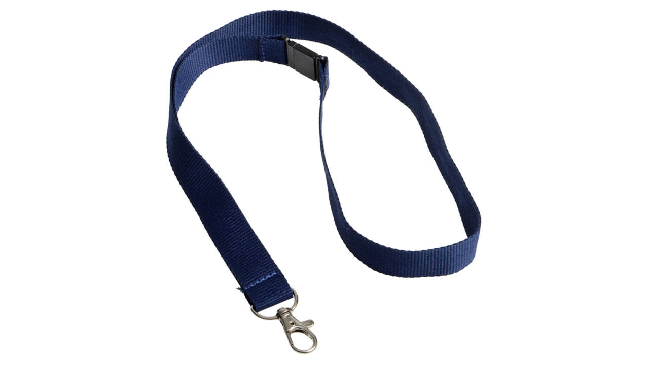 Badgekoord Europel donkerblauw