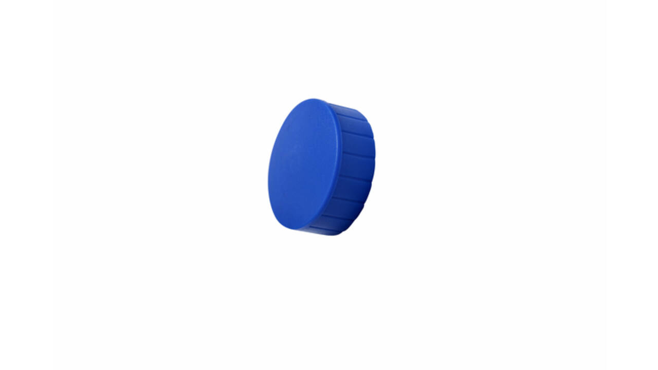 Magneet MAUL Solid 38mm 2500gr blauw 10 stuks