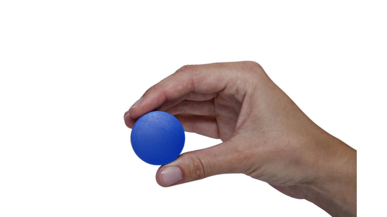 Magneet MAUL Solid 38mm 2500gr blauw 10 stuks