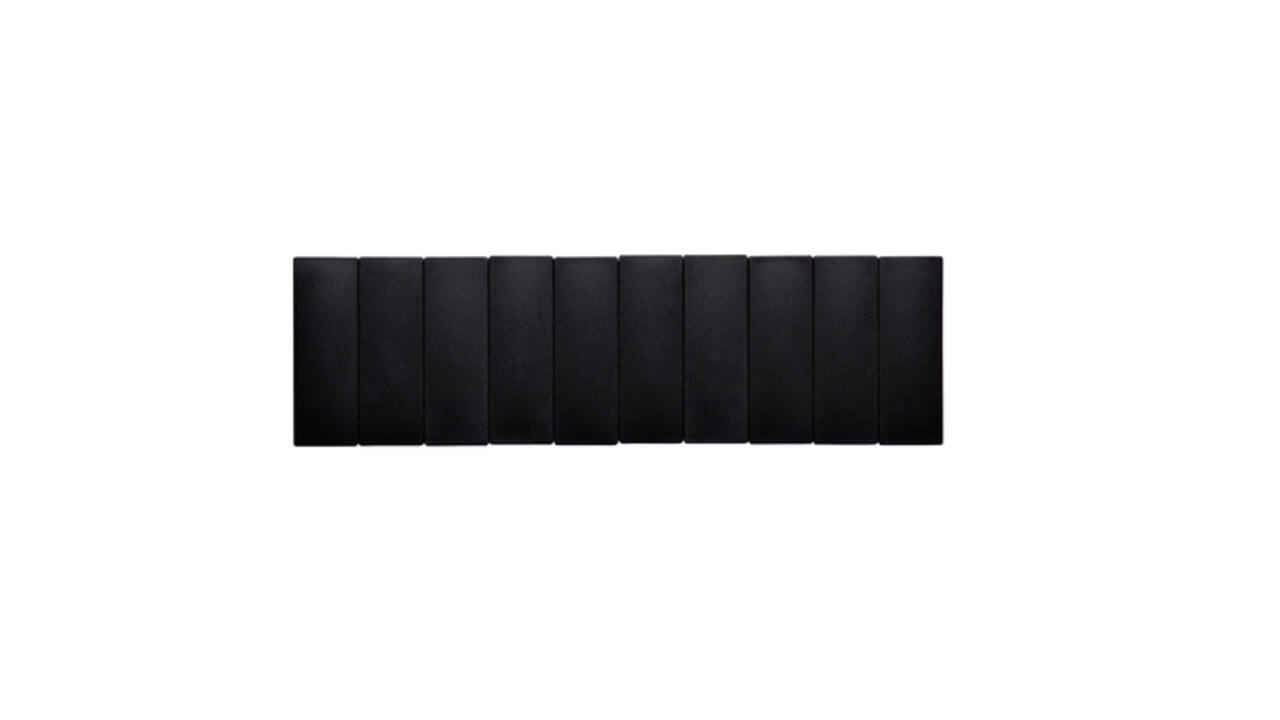 Magneet MAUL Solid 54x19mm 1000gr zwart 10 stuks